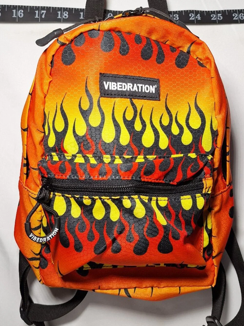Vibedration Hydration Backpack w/o bladder- Small Size - Flames